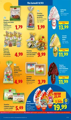 Anteprima del volantino Favorina Biscotti di pasta frolla, 600 g confezione valido a partire dal 09.03.2026 | Pagina: 21