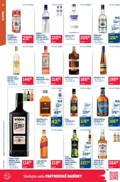 Náhled letáku Makro leták - Maloobchod od 08.04.2026 | Strana: 12 | Produkty: Whisky, Red Label, Metaxa, Tuzemák
