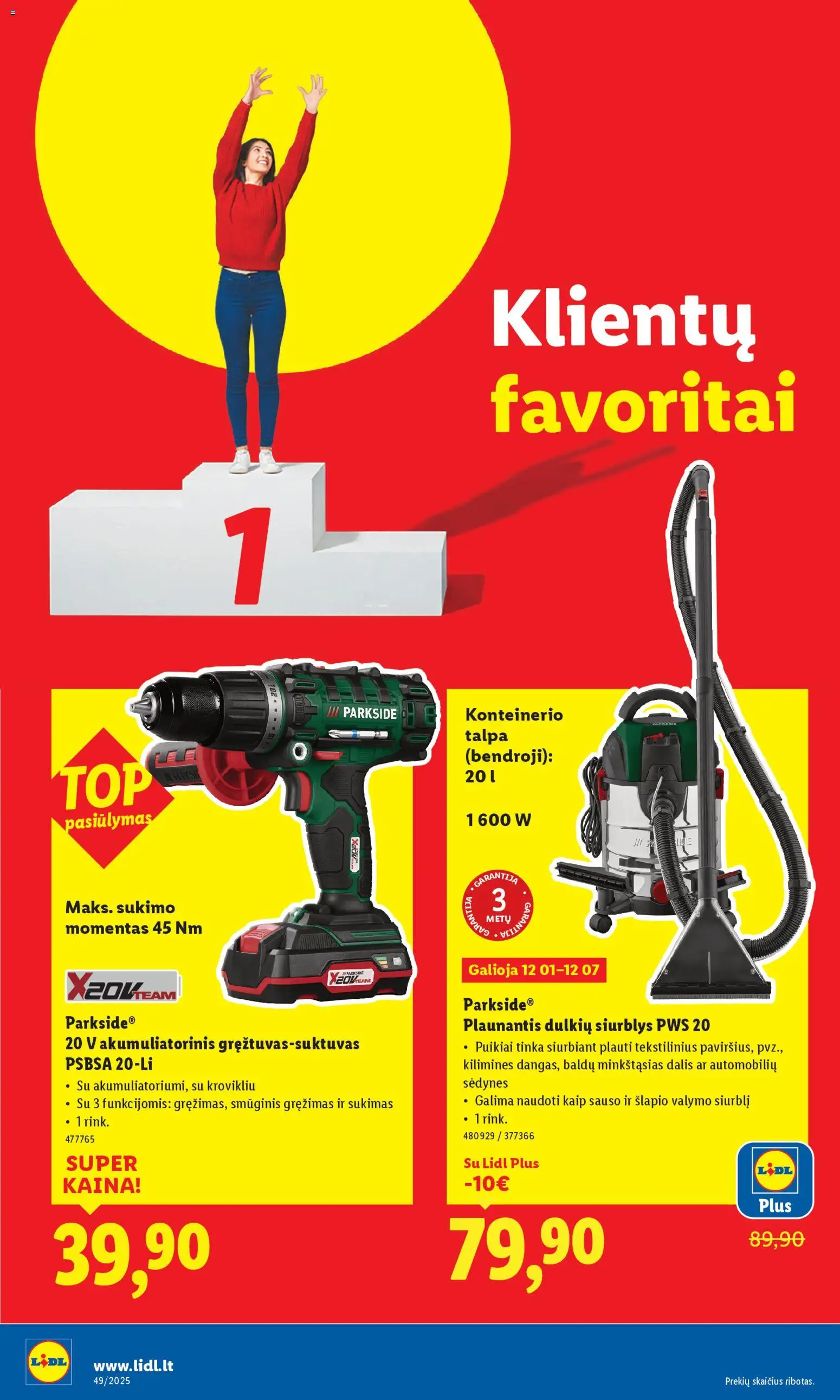 LIDL akcijos nuo 01.12.2025 | Puslapis: 4