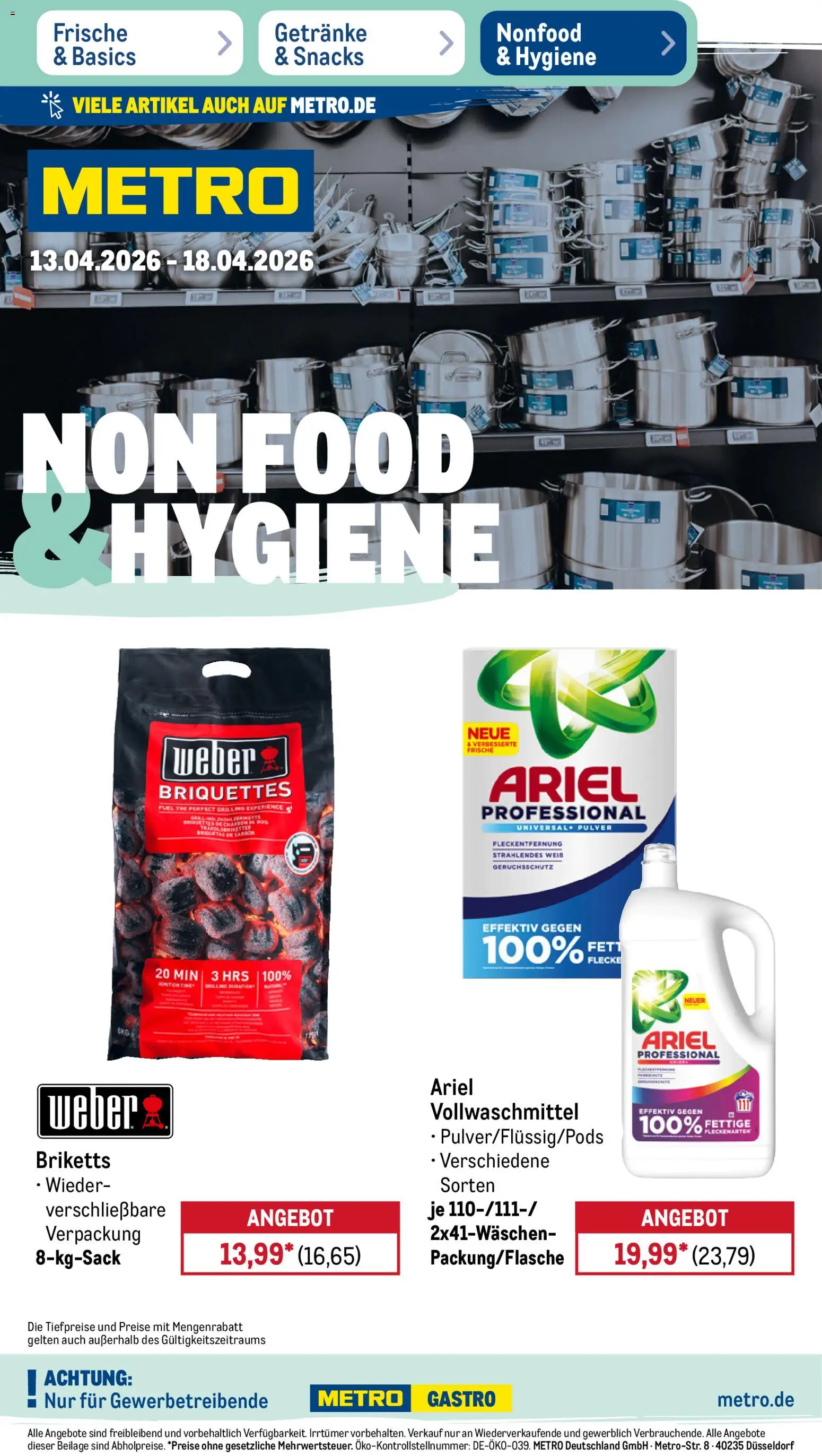 Metro Prospekt 	 – gültig ab 13.04.2026 | Seite: 38