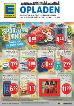 Edeka prospekt Leverkusen	 ab 21.09.2025 gültig