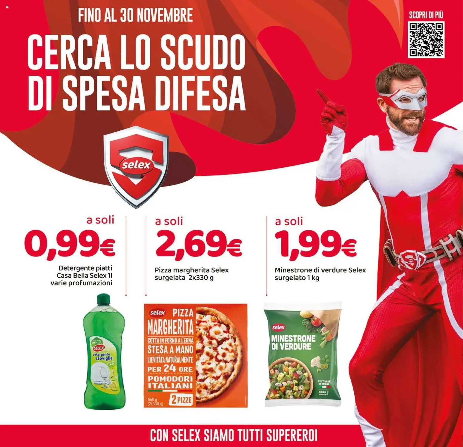 Volantino EMI del 13.11.2025 | Pagina: 15 | Prodotti: Minestrone, Pizza, Verdure, Pomodori