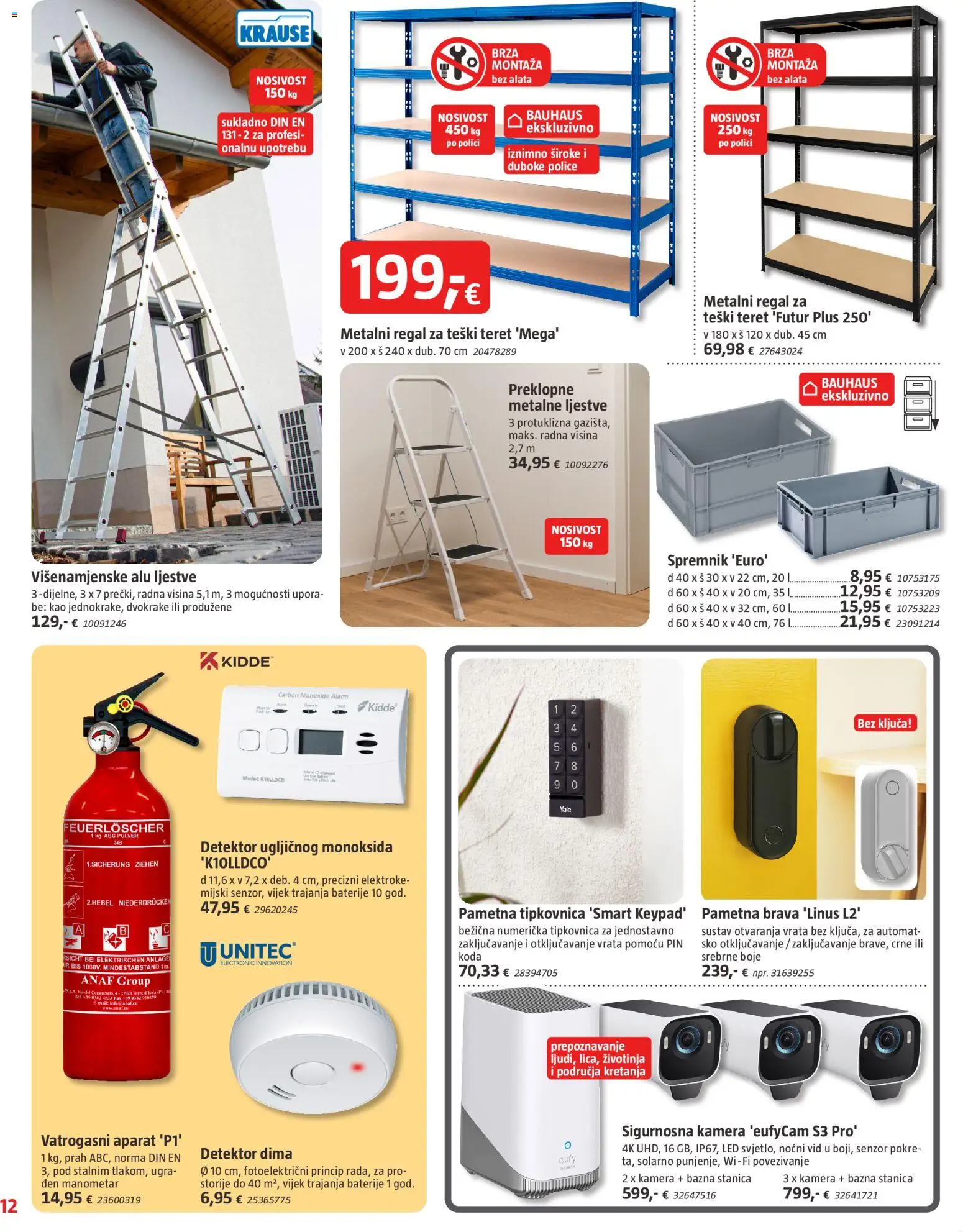 Bauhaus katalog | vrijedi od 06.11.2025 | Stranica: 12