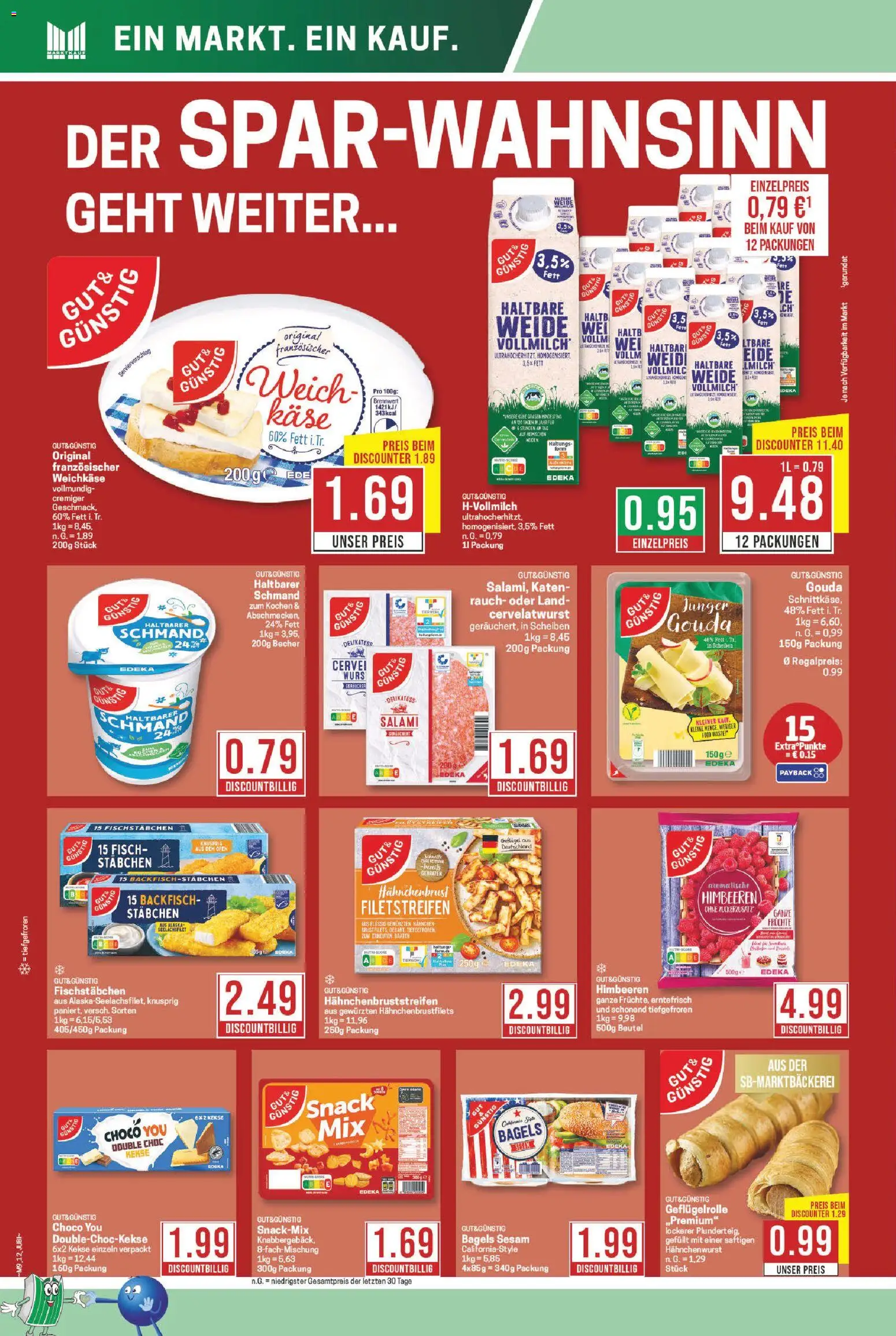 Marktkauf Prospekt 	 – gültig ab 23.02.2026 | Seite: 12 | Produkte: Ofen, Käse, Gouda, Salami