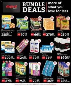 New Oxford Freshmarket catalogue – valid from 18.09.2025 | Page: 3 | Products: Toilet, Rice, Vegetables, Dishwashing liquid