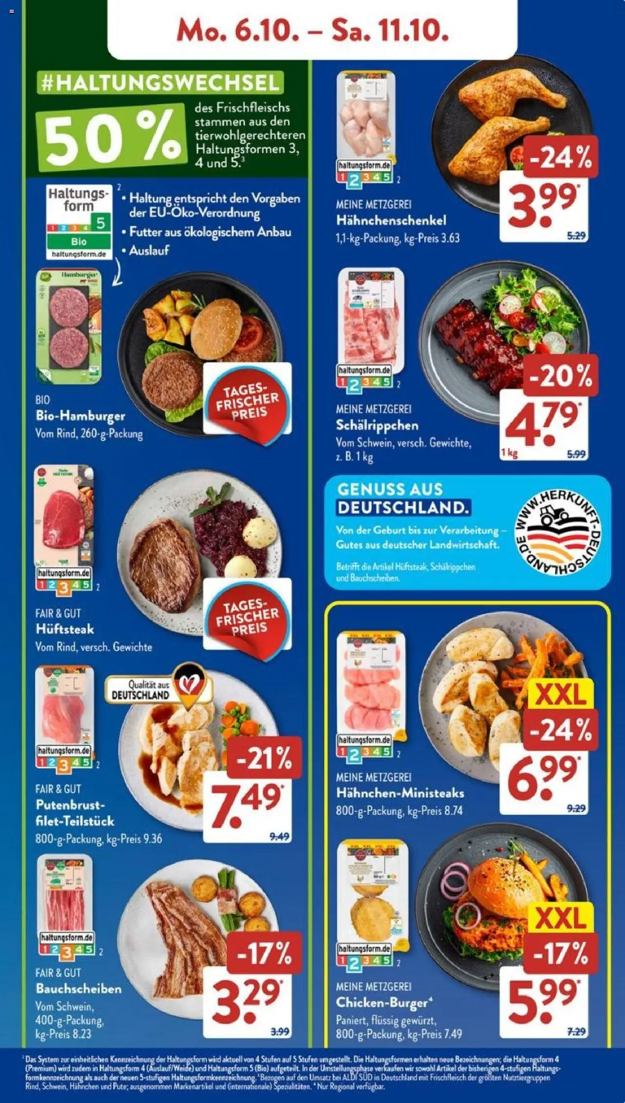 Aldi Süd Prospekt 	 – gültig ab 06.10.2025 | Seite: 5 | Produkte: Up2fashion, Pullover, Pyjama, Bademantel