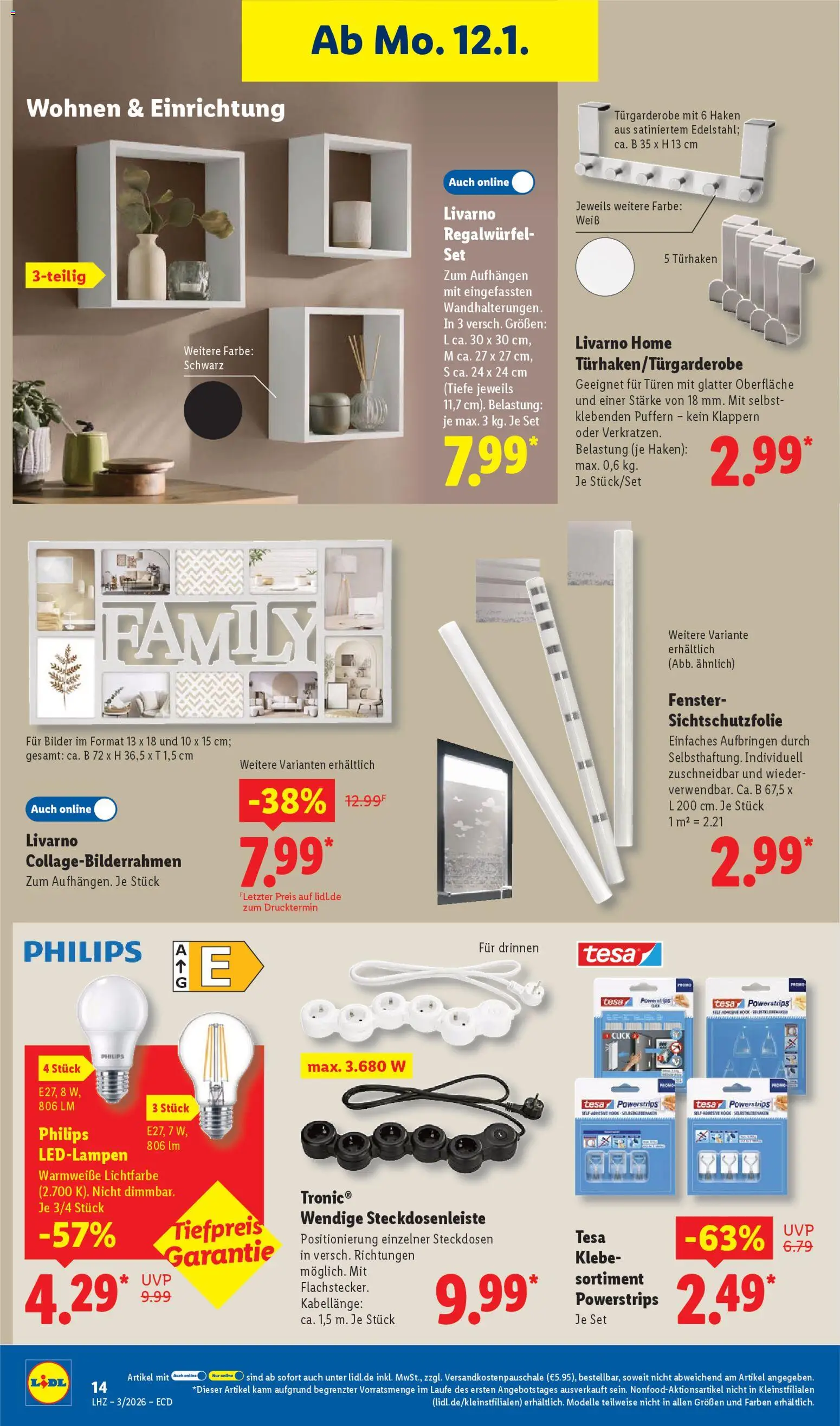 Lidl - Prospekt – gültig ab 12.01.2026 | Seite: 32 | Produkte: Philips, Bilder
