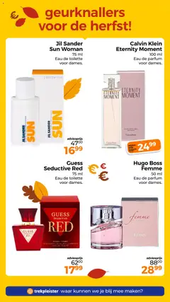 Trekpleister - Folder - Voorbeeld van een folder van Trekpleister, geldig van 14.10.2025 | Pagina: 11 | Producten: Parfum, Eau de toilette