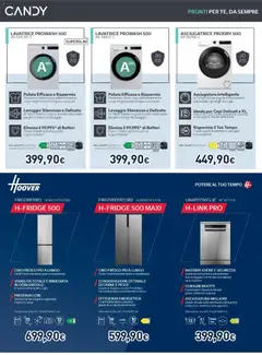 Anteprima del volantino Volantino Unieuro	 valido a partire dal 13.02.2026 | Pagina: 36 | Prodotti: Compressore, Lavatrice, Lavastoviglie, Frigorifero