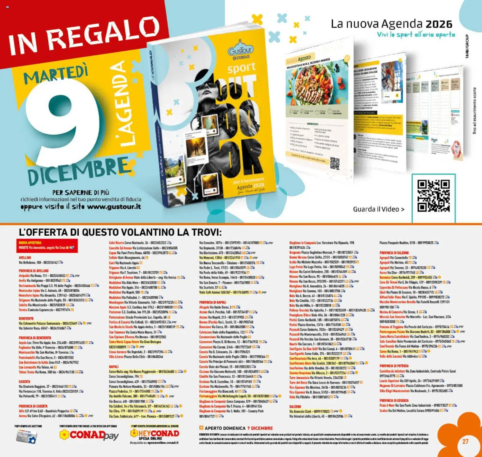 Volantino Conad del 01.12.2025 | Pagina: 27 | Prodotti: Video, Cavo