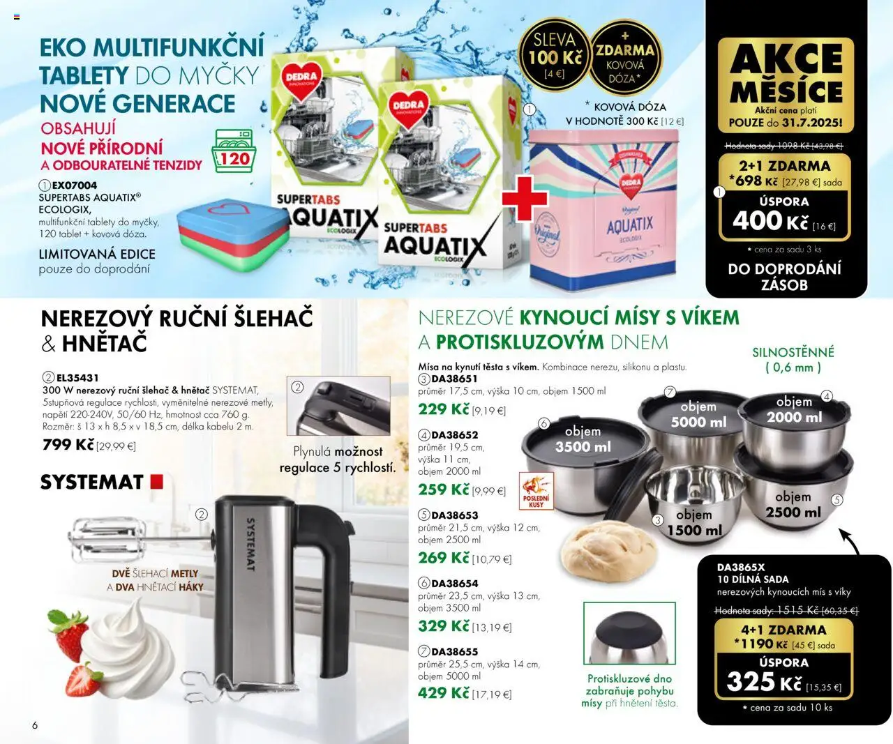 Dedra Katalog 7 2025 │ platný od 20.06.2025 | Strana: 6 | Produkty: Tablet