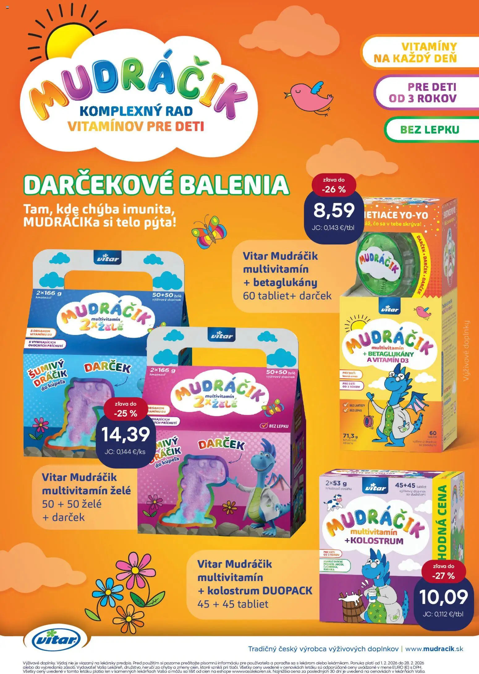 Nové Vaša lekáreň akcie – leták je platný od 01.02.2026 | Strana: 15