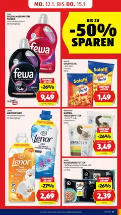 Hofer Flugblatt ab 09.01.2026 gültig | Seite: 19 | Produkte: Salz, Weichspüler, Waschmittel