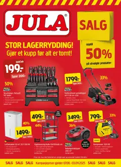 Forhåndsvisning av Jula kundeavis gyldig fra 07.08.2025