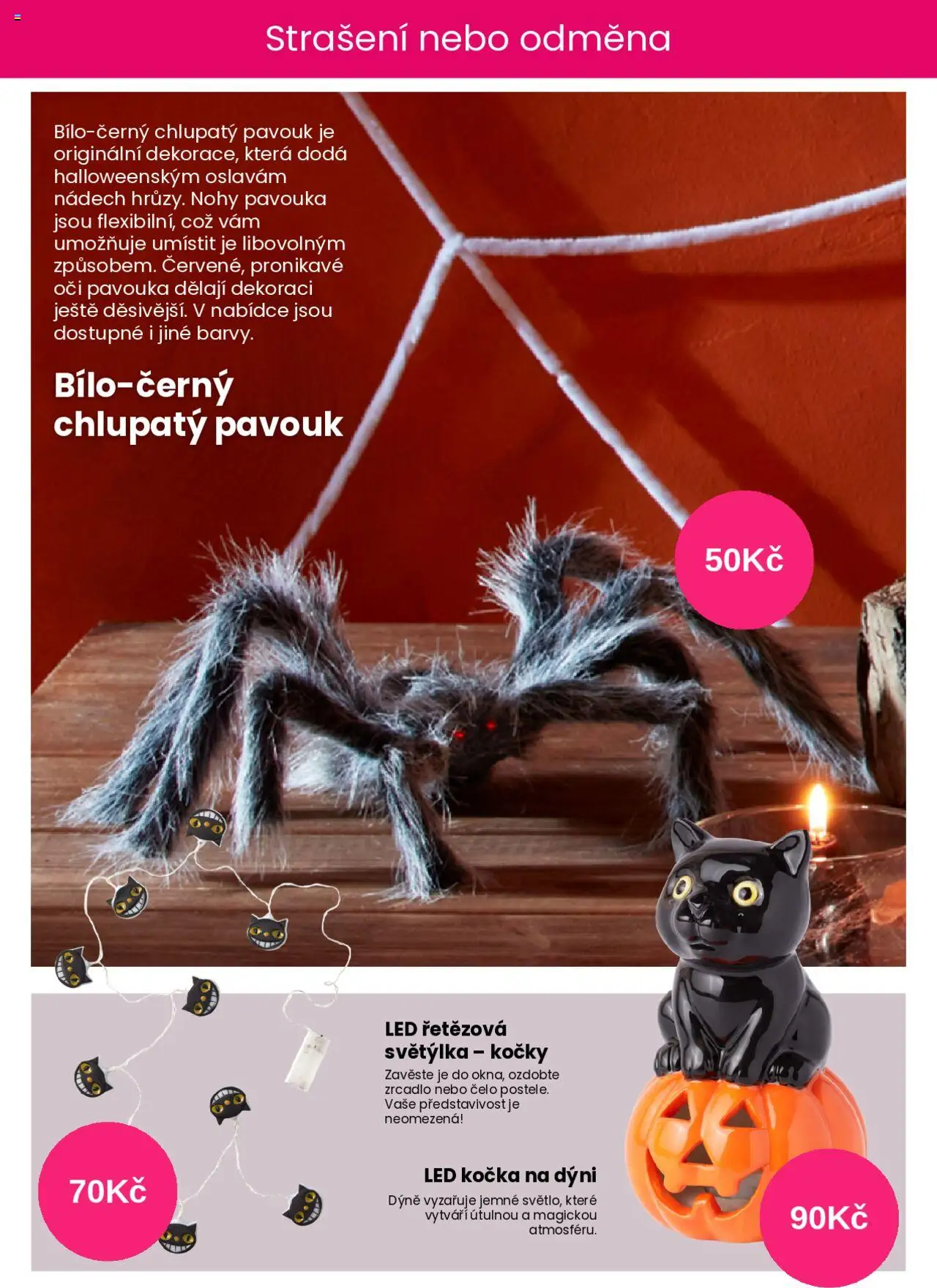 Pepco leták od 16.10.2025 | Strana: 10 | Produkty: Světýlka, Dýně, Zrcadlo, LED