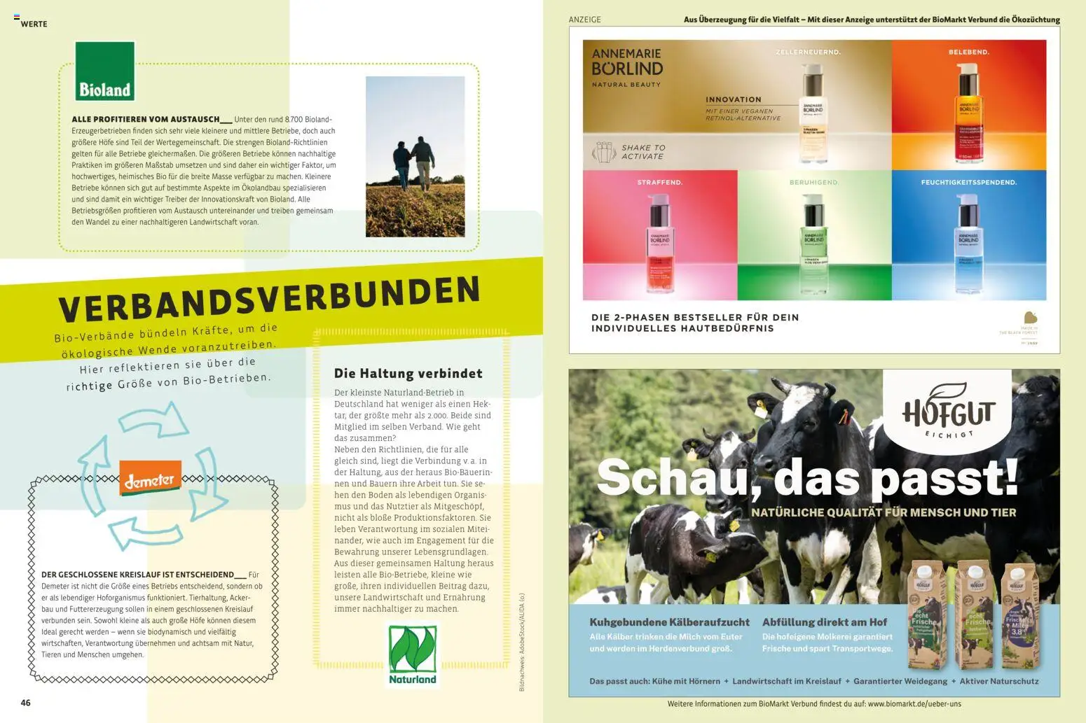 Denns BioMarkt  KREO Magazin gültig ab 21.10.2025 | Seite: 24 | Produkte: Milch