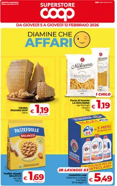 Anteprima del volantino COOP Superstore Sicilia catalogo valido a partire dal 05.02.2026