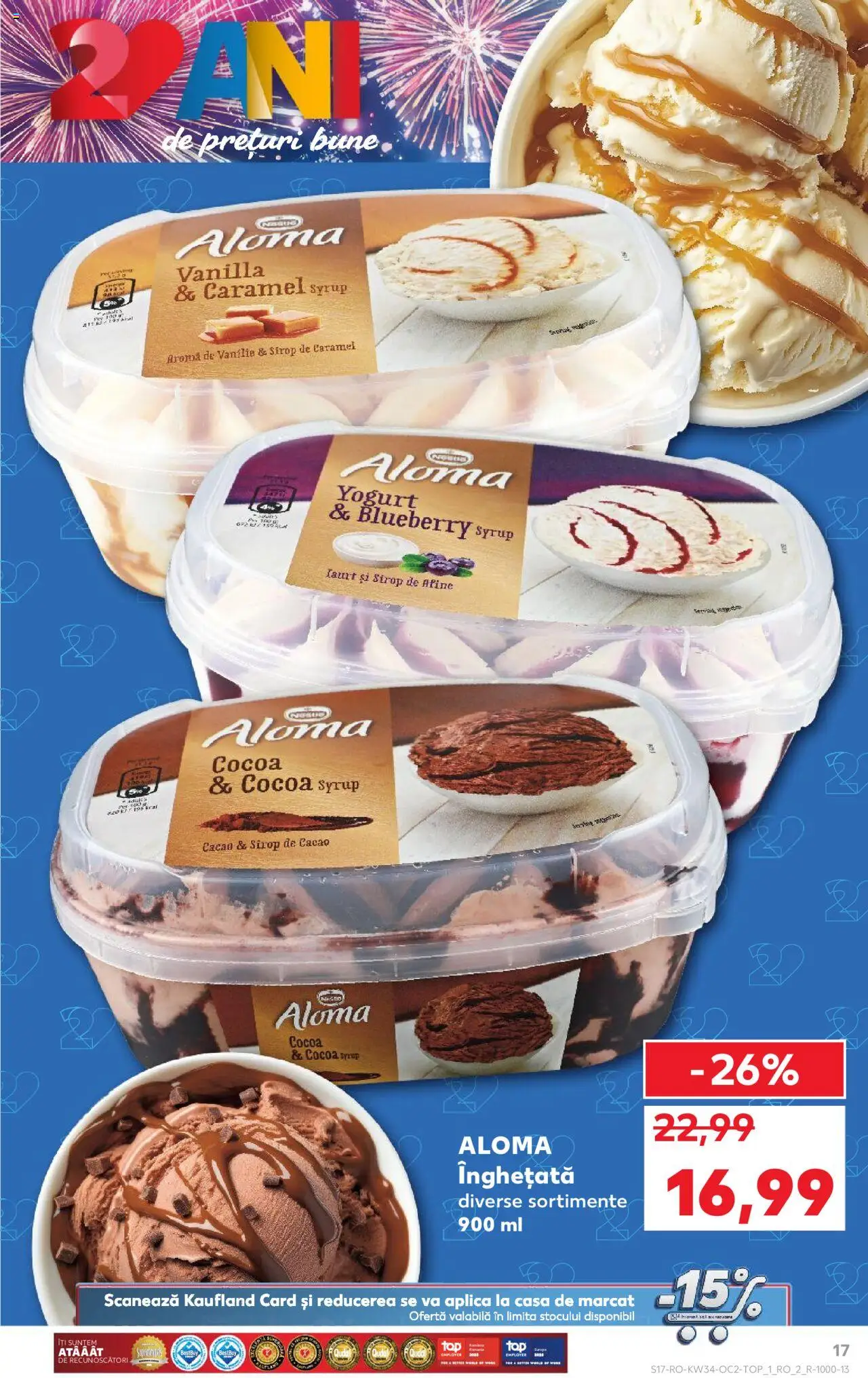 Kaufland RO akciós ujság - amely érvényes a következő dátumtól: 20.08.2025 | Oldal: 17