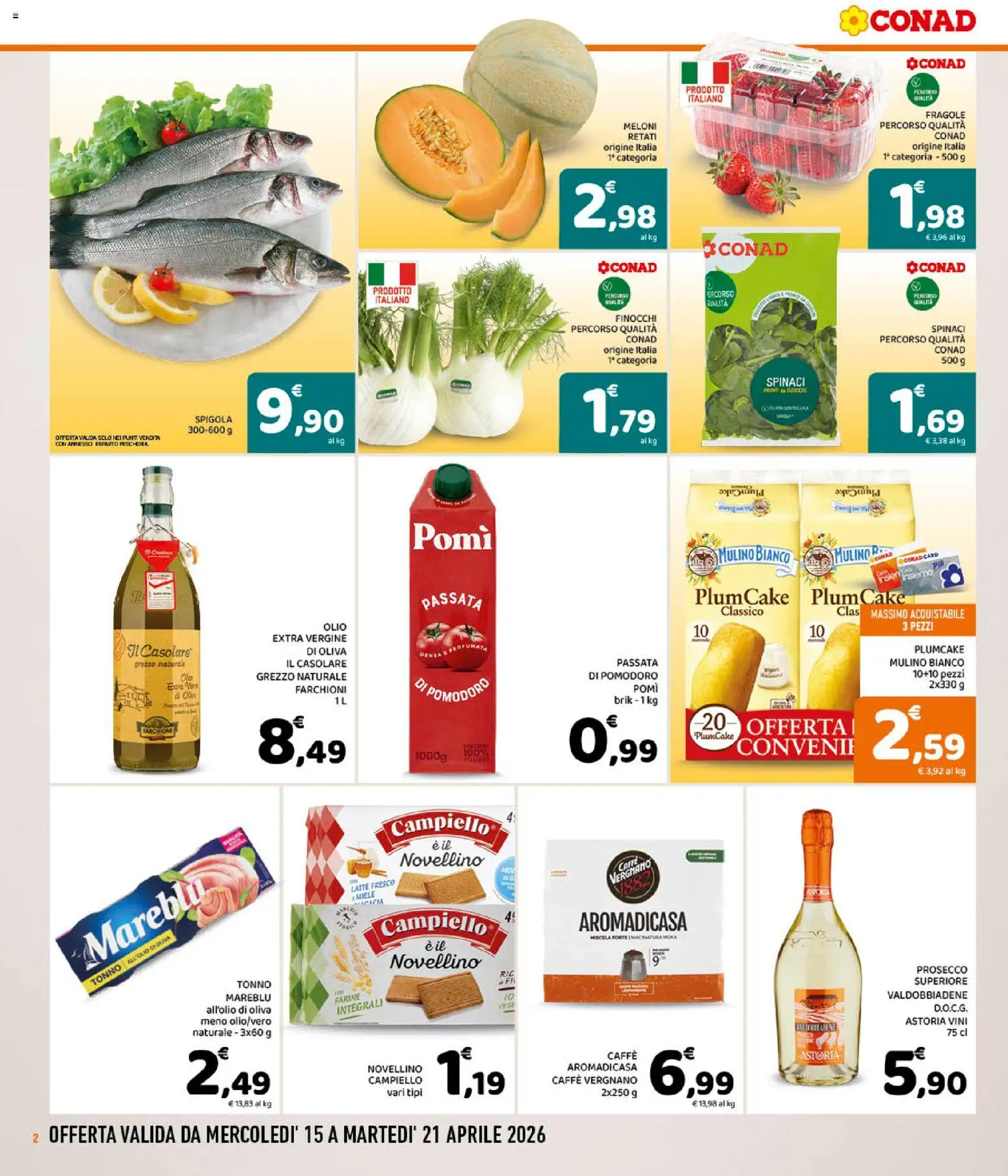 Volantino Conad del 15.04.2026 | Pagina: 2