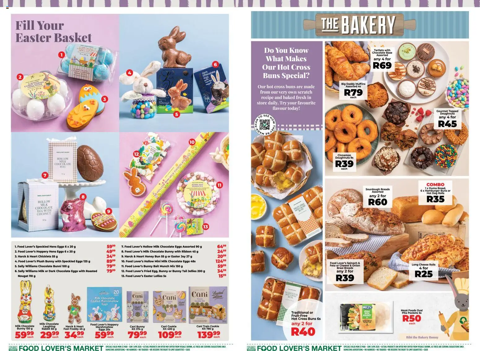 New Food Lover's Market catalogue – valid from 23.03.2026 | Page: 2 | Products: Bakery, Basket, Milk, Bread