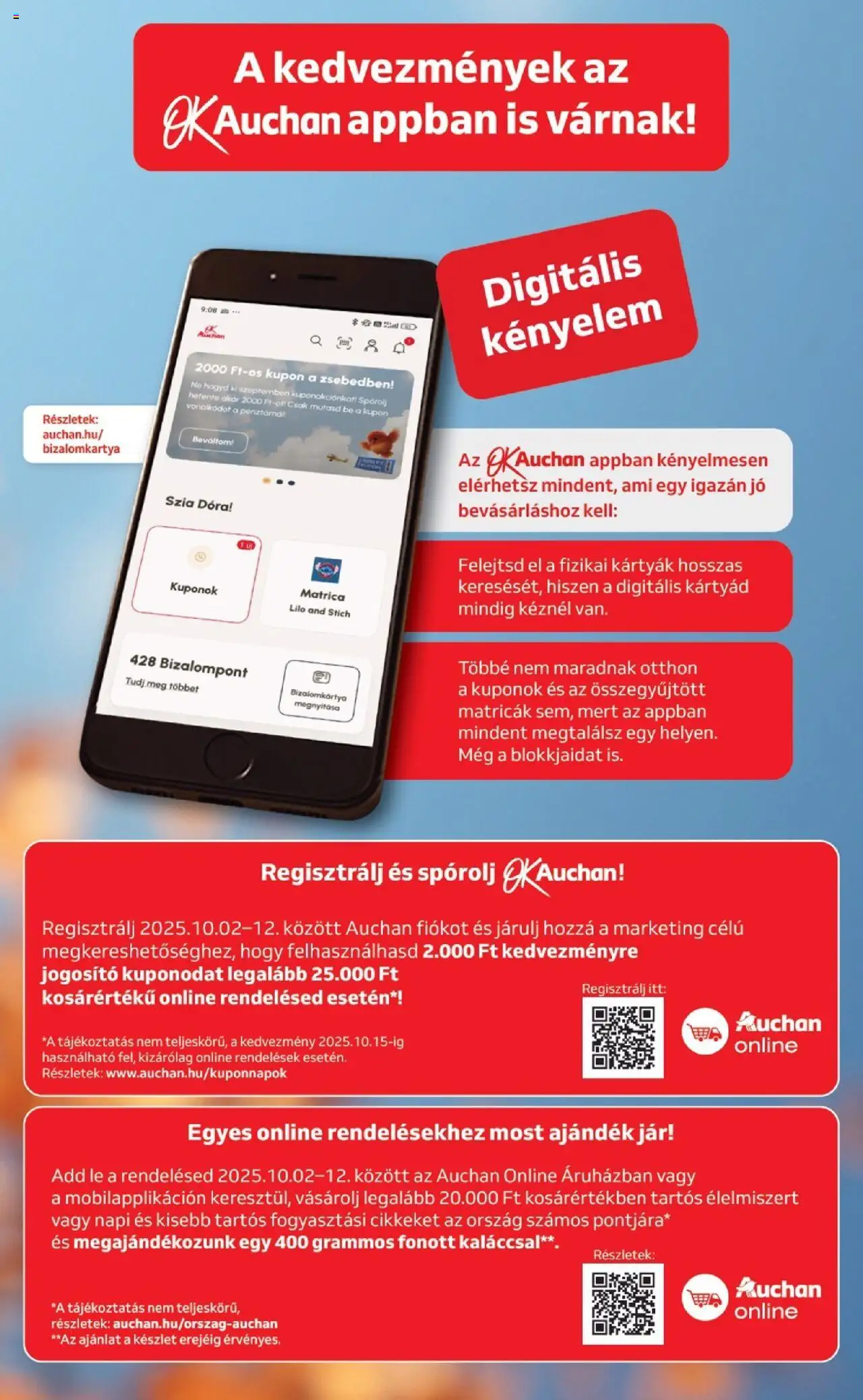 Auchan akciós ujság - amely érvényes a következő dátumtól: 02.10.2025 | Oldal: 9