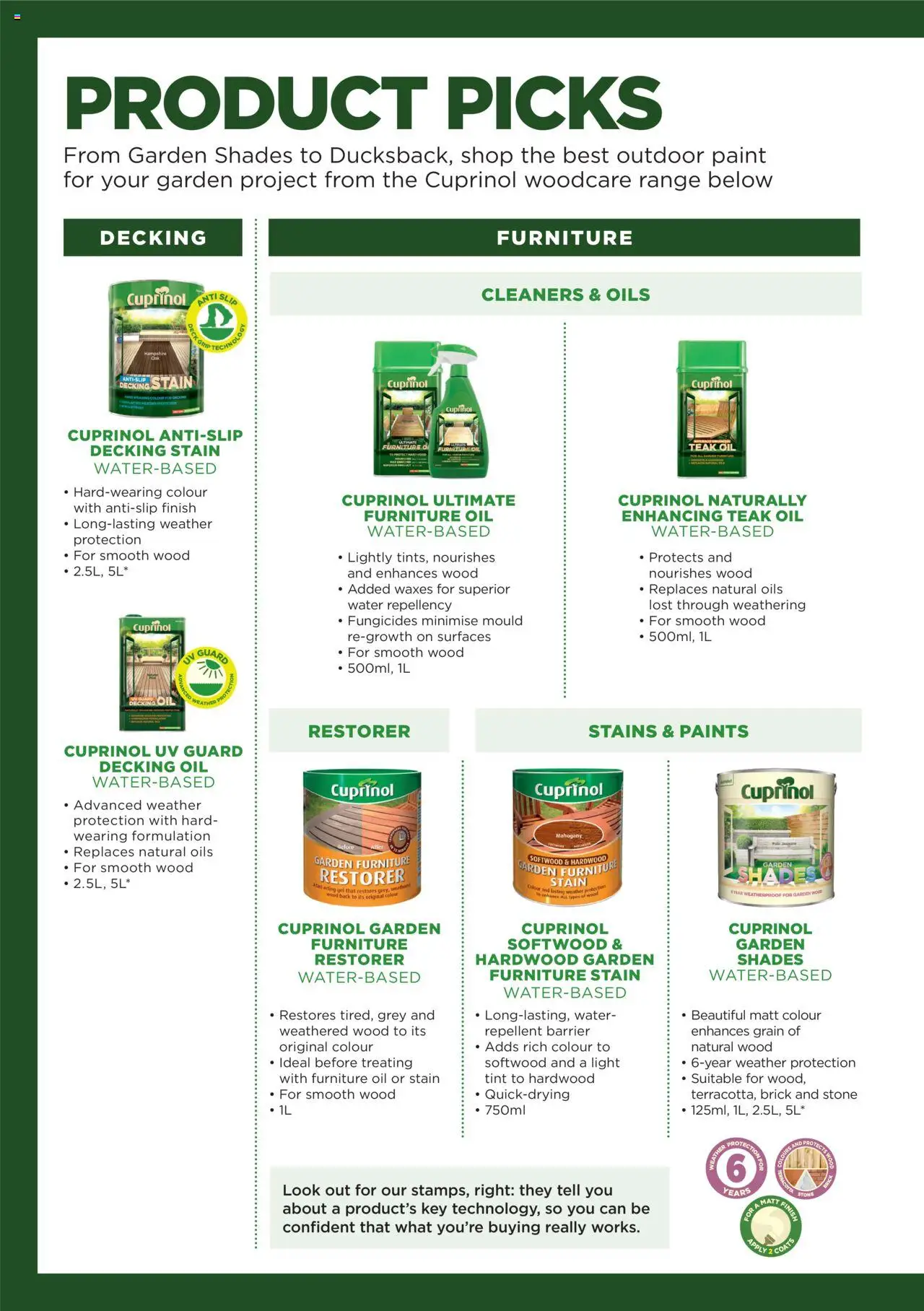  | Page: 16 | Products: Garden furniture, Paint, Oil, Decking oil