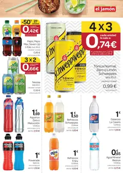 Vista previa Supermercados El Jamón folleto válido desde el 29.01.2026 | Página: 21 | Productos: Jamón, Agua mineral, Gaseosa
