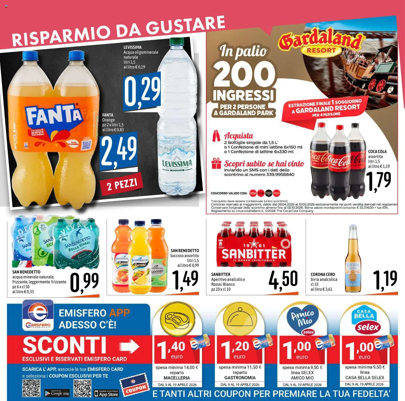 Volantino Emisfero del 09.04.2026 | Pagina: 6 | Prodotti: Arance, Tè, The, Aperitivo