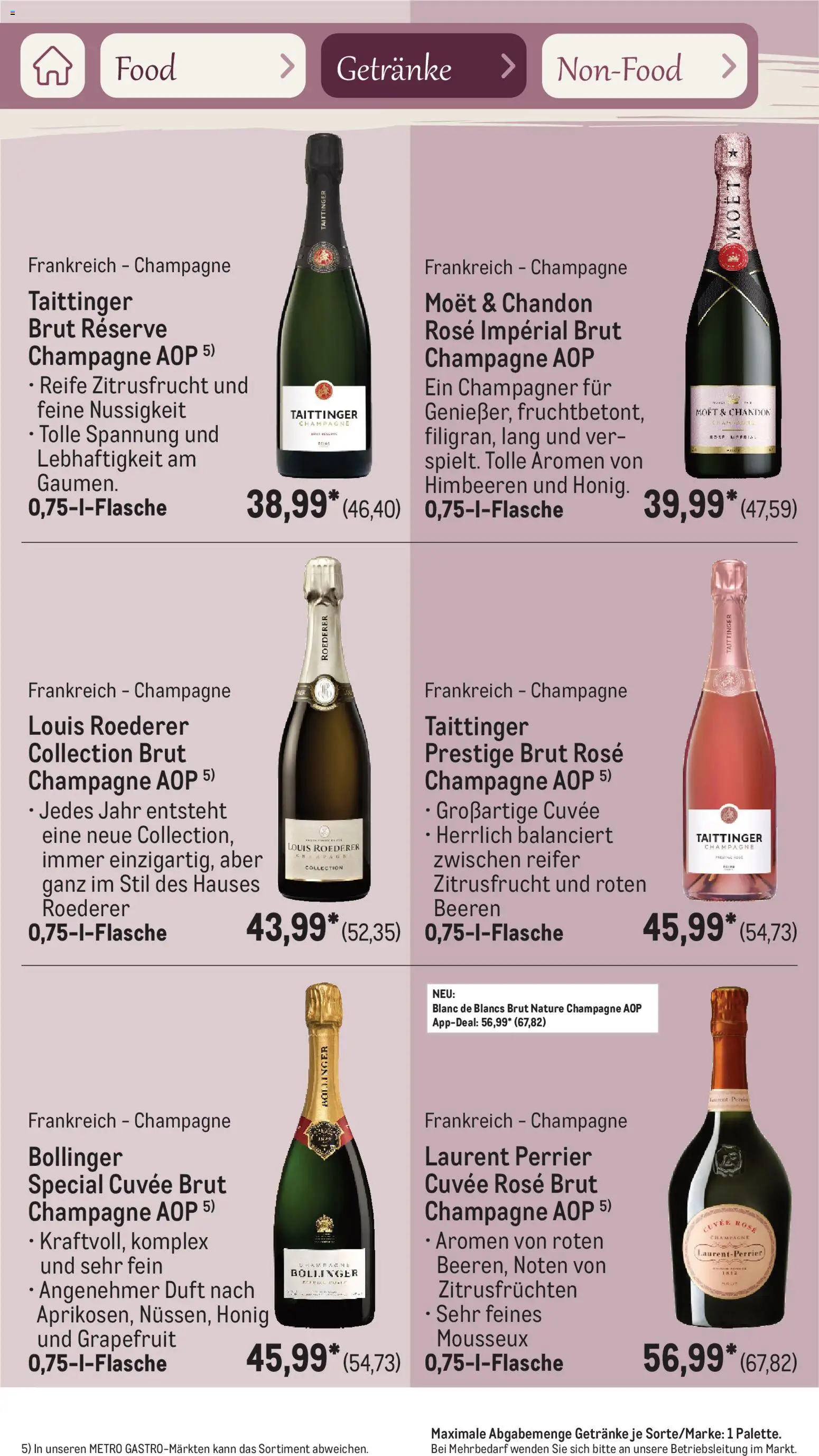 Metro Saisonkatalog Frühlingsgenuss – gültig ab 01.03.2026 | Seite: 45 | Produkte: Himbeeren, Duft, Grapefruit