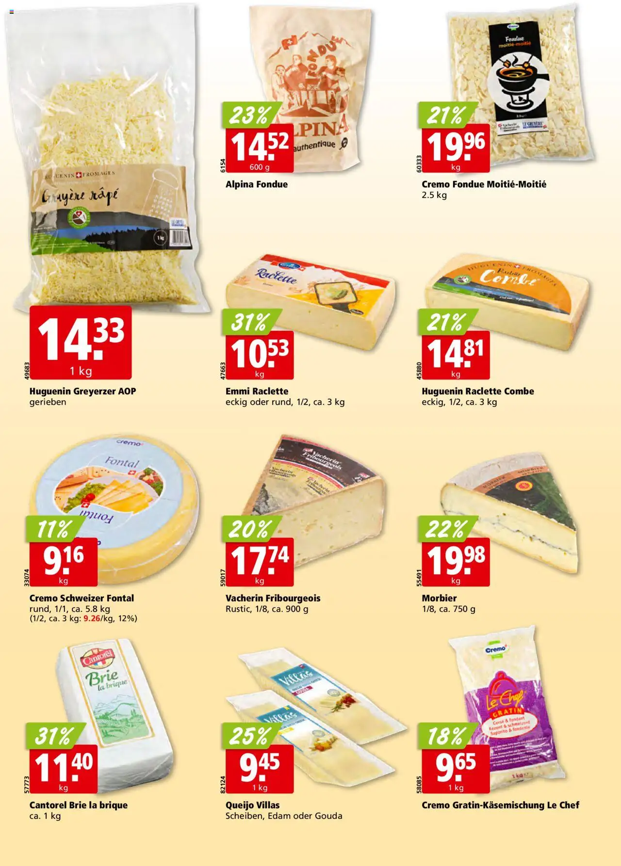 Aligro Aktionen – gültig ab 13.10.2025 | Seite: 16 | Produkte: Gouda, Raclette, Fondue