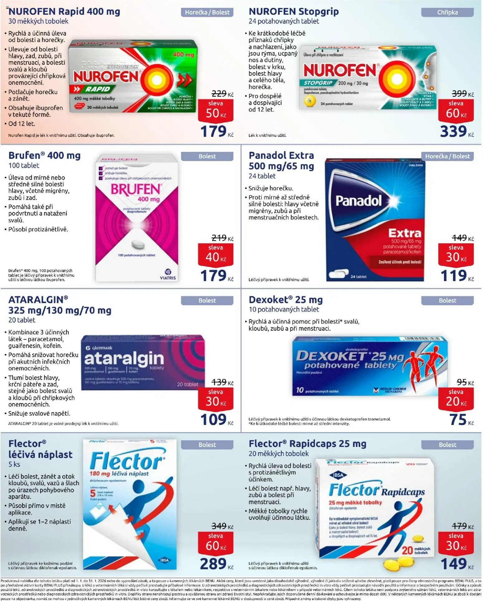 Benu leták od 01.01.2026 | Strana: 17