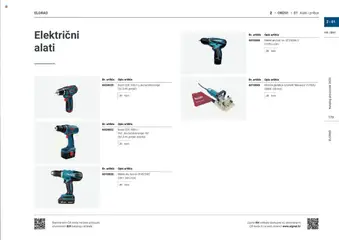 Elgrad - Katalog 2025 - Pregled kataloga iz trgovine Elgrad, vrijedi od 06.10.2025 | Stranica: 173 | Proizvodi: Glodalica