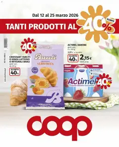 Anteprima del volantino COOP volantino Torino valido a partire dal 12.03.2026