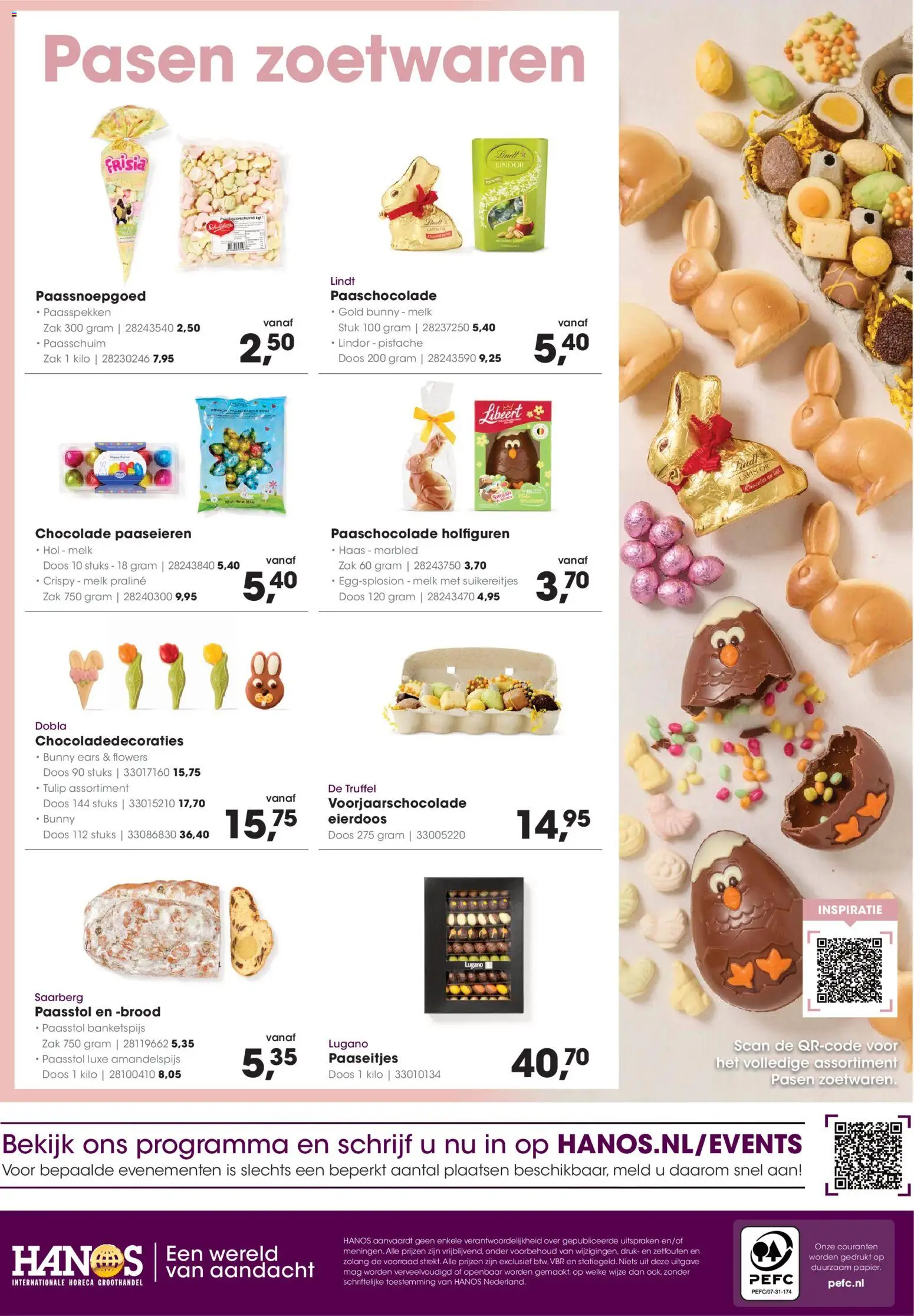 {H1} | Pagina: 32 | Producten: Melk, Brood, Chocolade, Zak