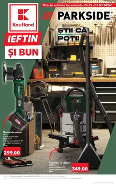 Ofertele Kaufland valabile de la 25.02.2026