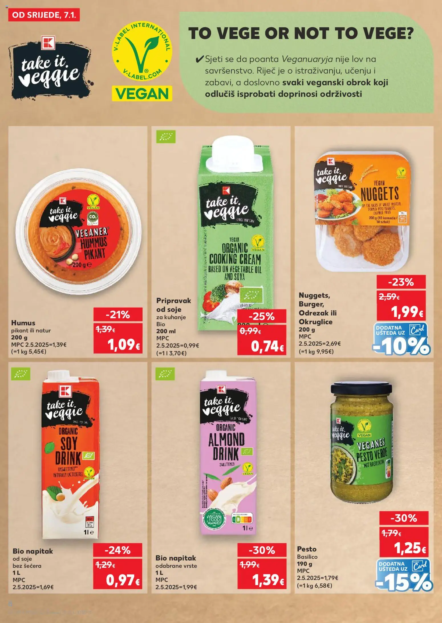 Kaufland katalog | vrijedi od 07.01.2026 | Stranica: 8 | Proizvodi: Okruglice, Humus