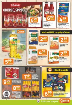 Gama Gazetka od 24.07.2025 | Strona: 9 | Produkty: Olej rzepakowy, Przecier pomidorowy, Grill, Ryż