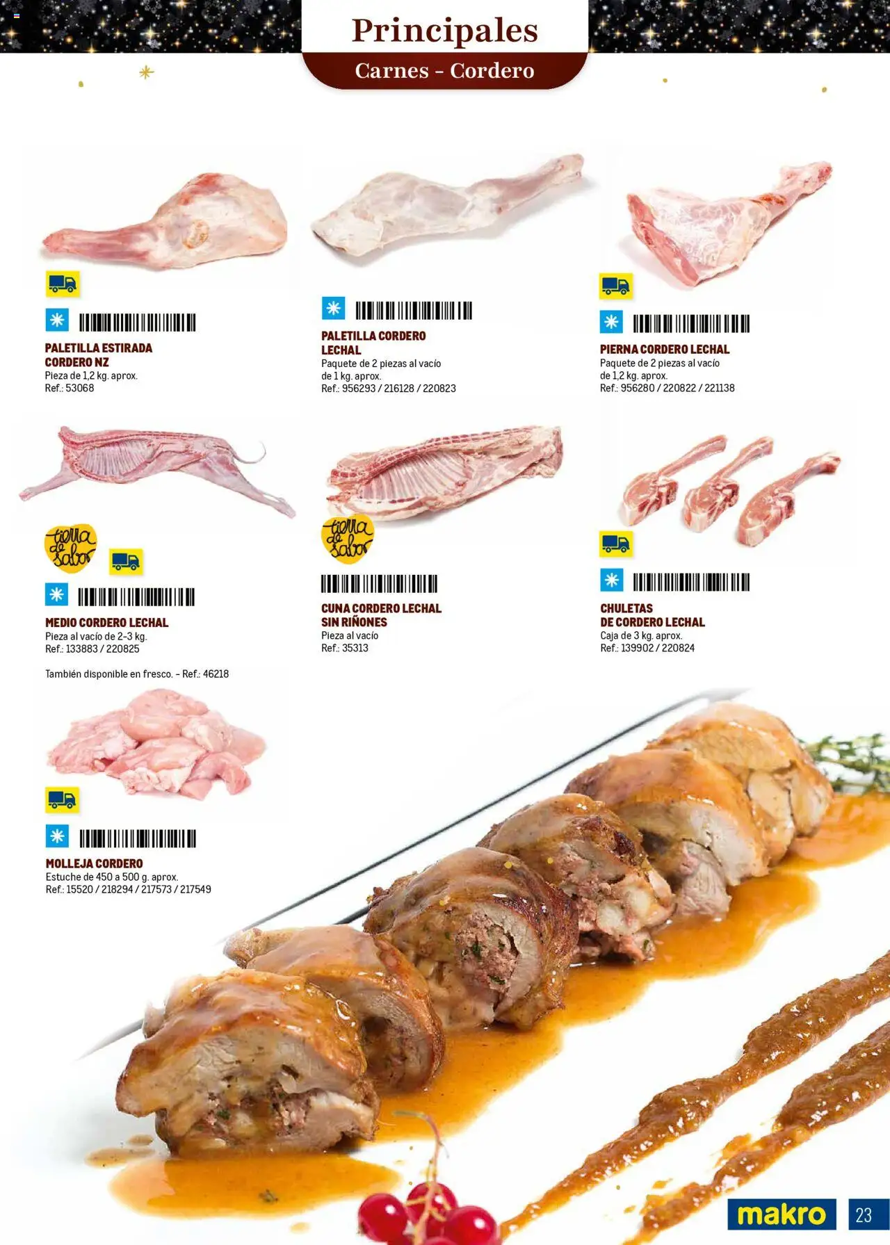 Makro - Comidas y Cenas de Navidad Centro │ válido desde el 03.10.2025 | Página: 23 | Productos: Φίλτρο καφέ, Cuna, Caja
