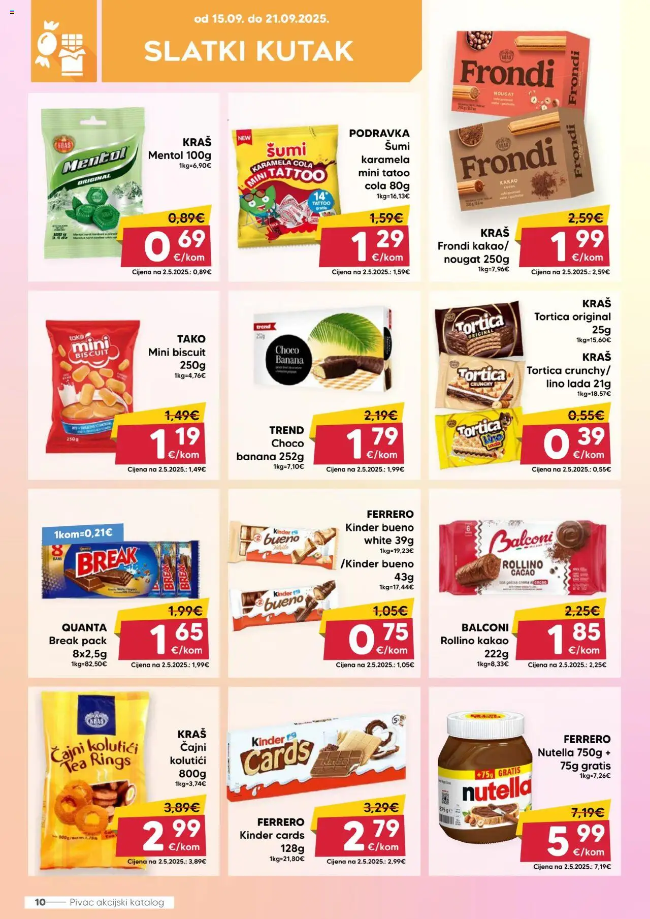 Pivac katalog | vrijedi od 15.09.2025 | Stranica: 10