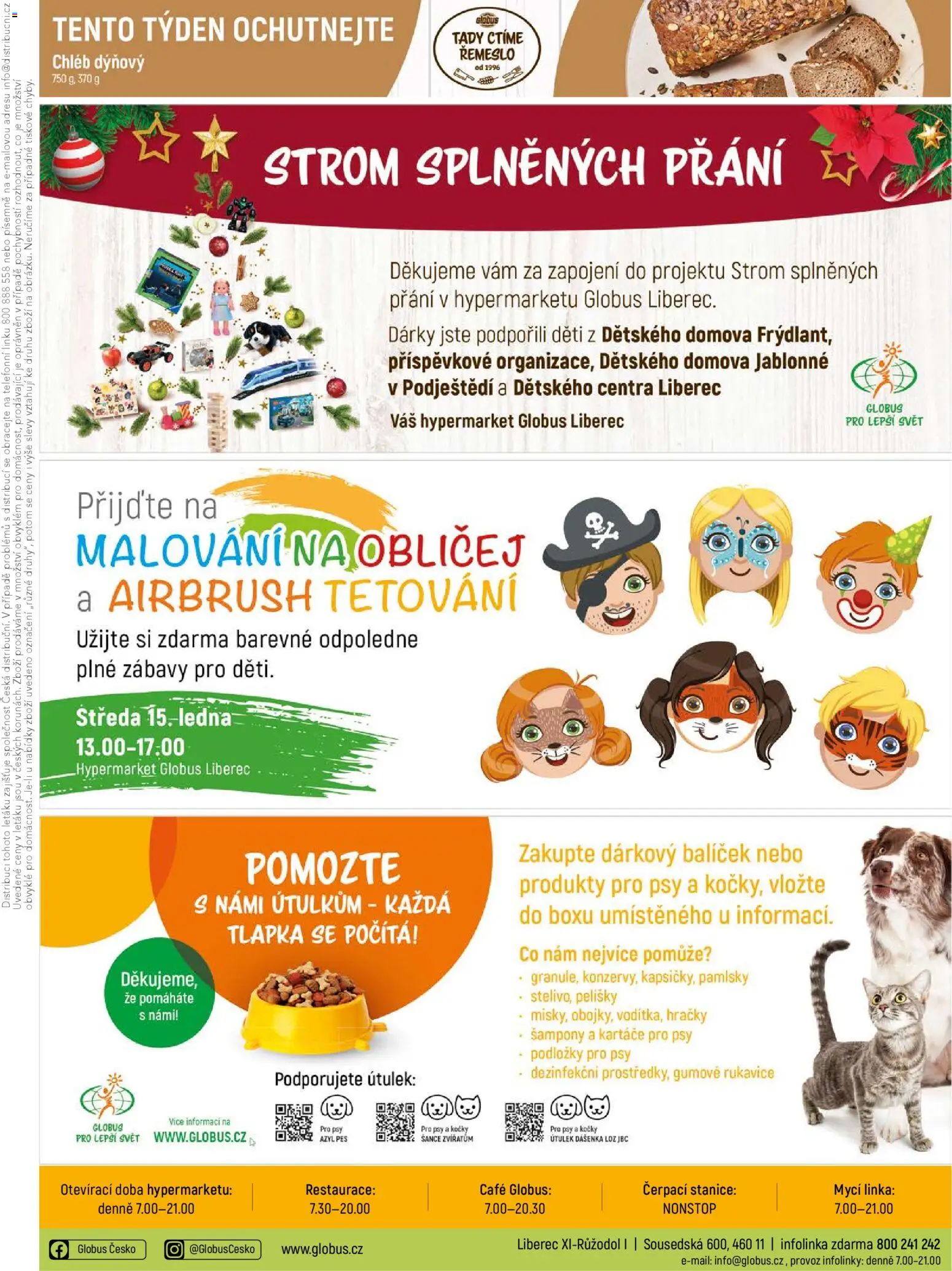 Globus leták - Liberec od 07.01.2026 | Strana: 26 | Produkty: Globus, Chléb, Rukavice, Hračky
