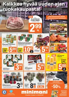 Minimani-mainoslehti voimassa 10.09.2025 alkaen