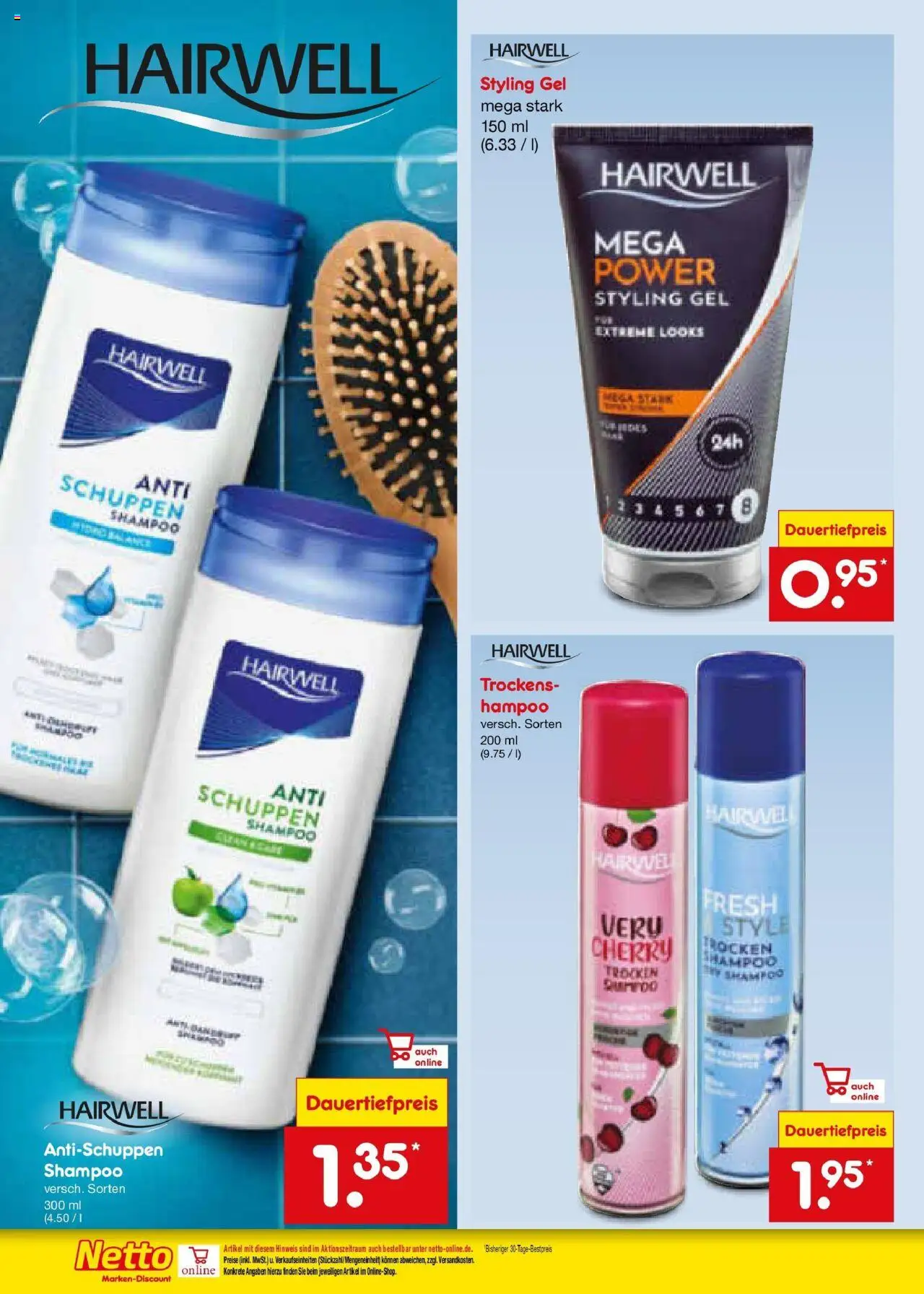 Netto Marken-Discount prospekt Jena-Lobeda	 - gültig ab dem 21.07.2025 | Seite: 34 | Produkte: Shampoo