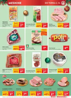 Spar katalog akcije – veljaven od 26.11.2025 | Stran: 9 | Izdelki: Hrenovke, Pršut, Ocvirki, Salama