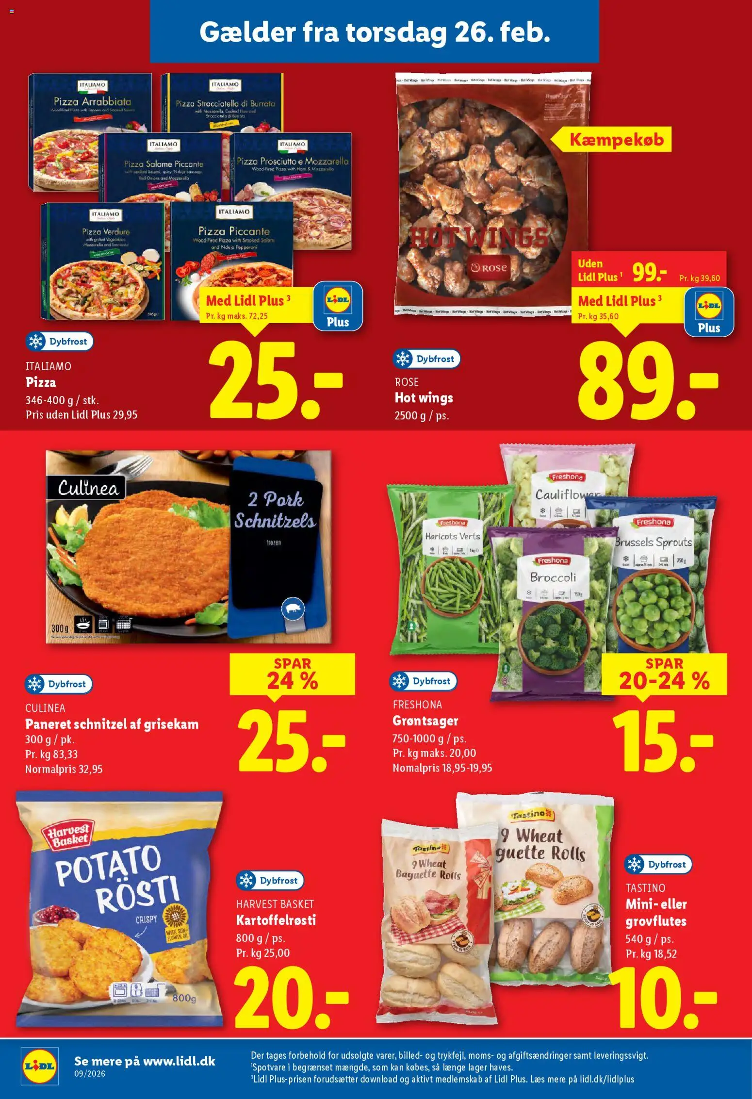 Lidl tilbudsavis – gyldig fra 22.02.2026 | Side: 36 | Produkter: Salami, Broccoli, Cebola, Søm