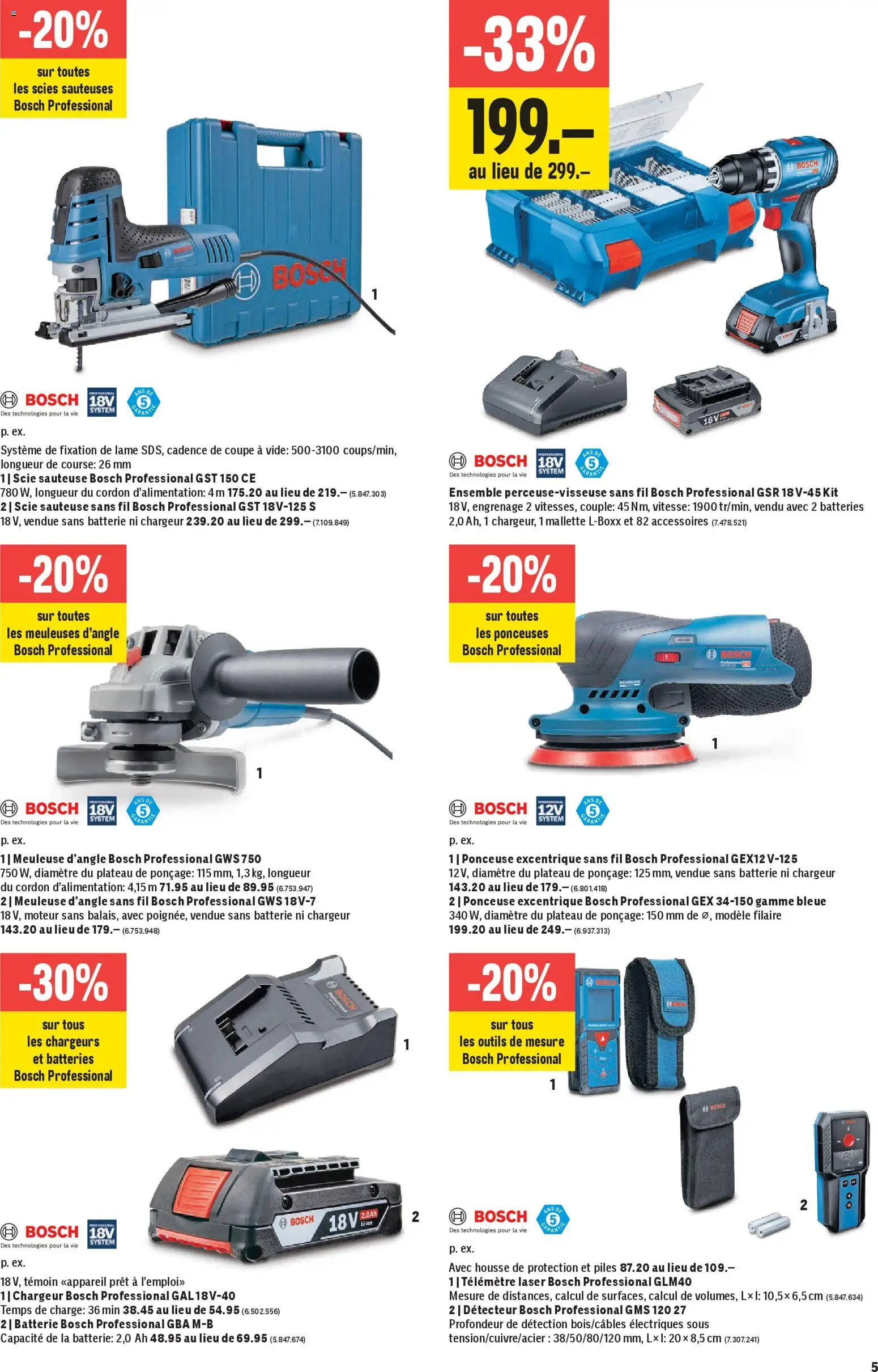 Jumbo Aktionen FR – gültig ab 15.01.2026 | Seite: 5 | Produkte: Batterie, Bosch