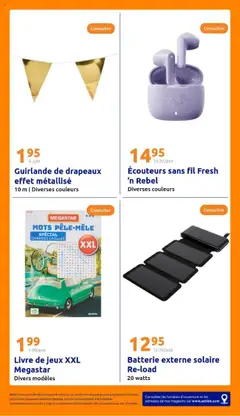  | Page: 33 | Produits: Écouteurs, Batterie, Jeux, Livre