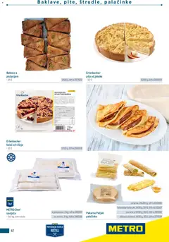 Metro - Poslovna rješenja - Roštilj - Pregled kataloga iz trgovine Metro, vrijedi od 05.03.2026 | Stranica: 67 | Proizvodi: Roštilj, Pita, Jabuka