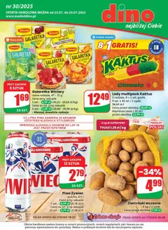 Pogląd oferty "Dino Gazetka" - ważna od 23.07.2025