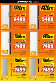 Power erbjudanden - Förhandsvisning av reklamblad från butik Power aktuell från 23.03.2026 | Sida: 29 | Produkter: Kompressor, Kylskåp, Frys