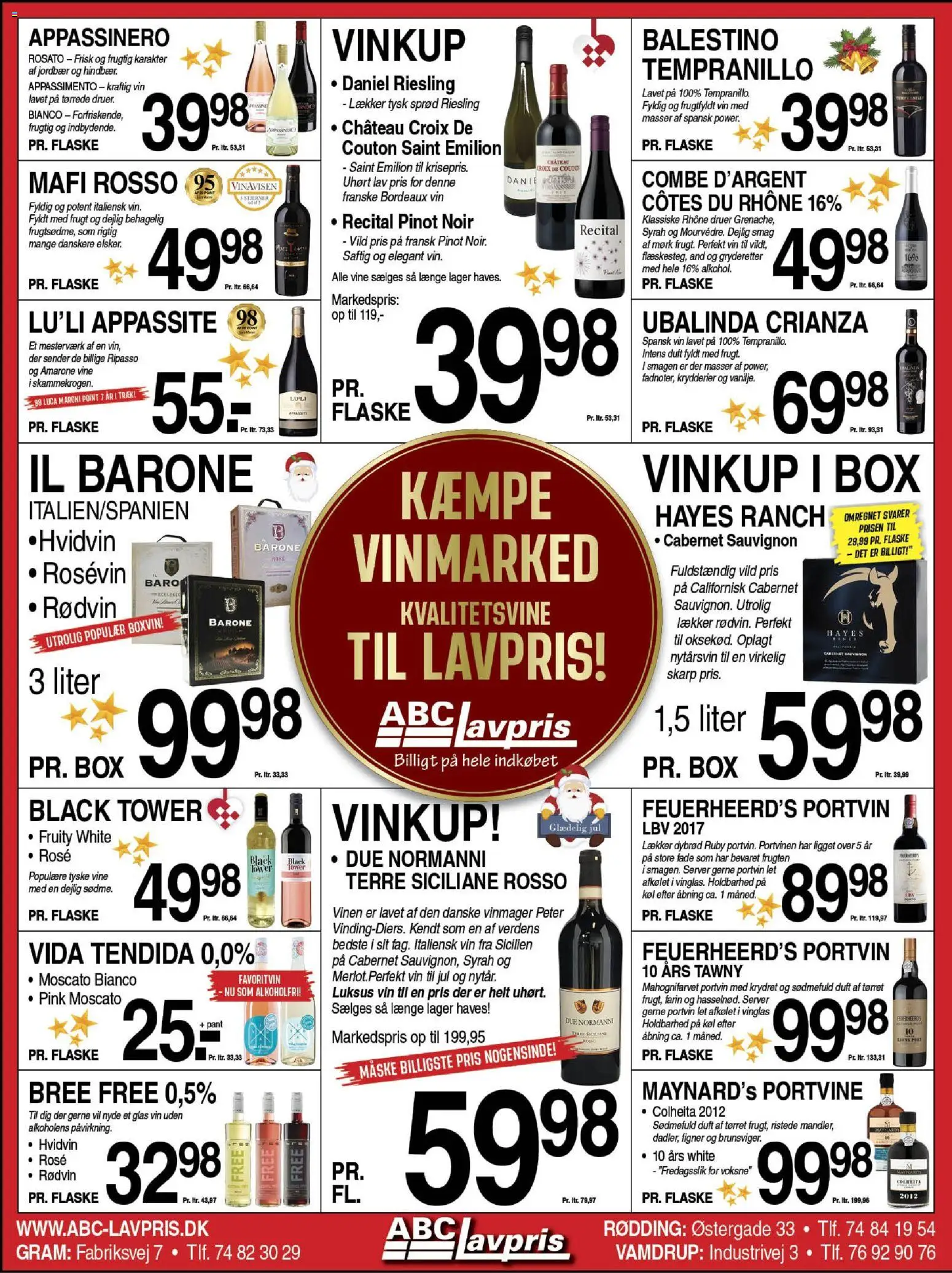 Abc Lavpris tilbudsavis – gyldig fra 03.12.2025 | Side: 2 | Produkter: Duft, Maske, Vin, Søm